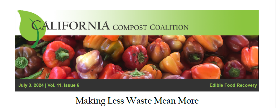 Making Less Waste Mean More - CCC Newsletter Title Page